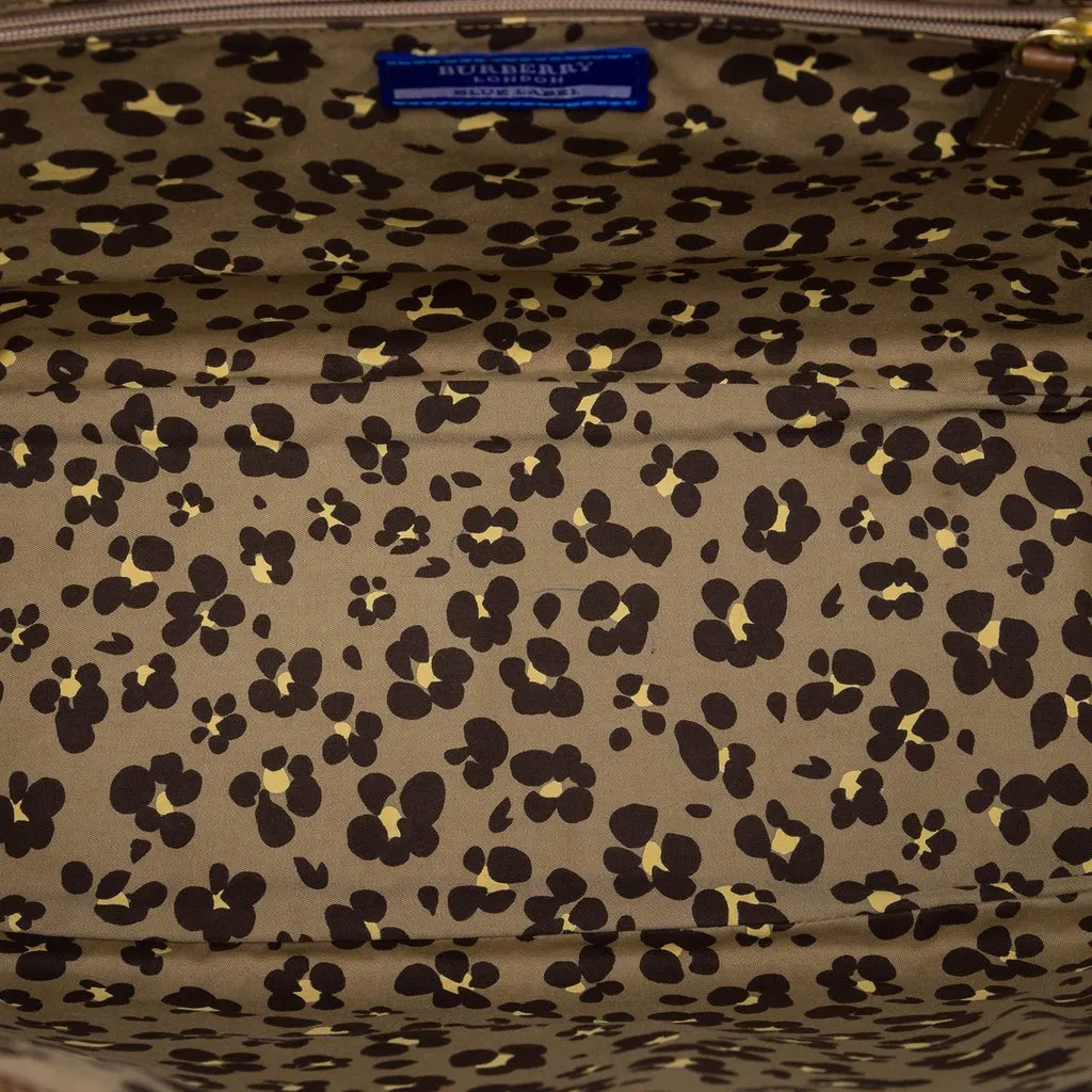 Burberry Denim Tote Blue Denim Good - Model View