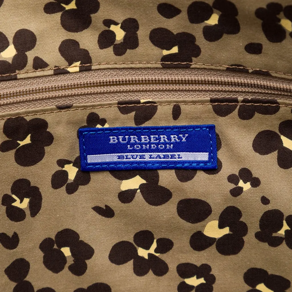 Burberry Denim Tote Blue Denim Good - Box View