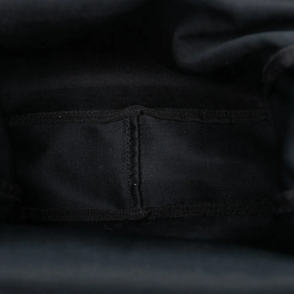 Fendi Zucchino Canvas Tote Black Very good - Model View
