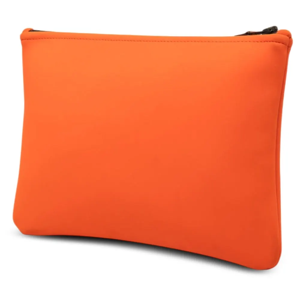 Hermès Medium Neoprene Neobain Case Orange Polyester Very good - Back View