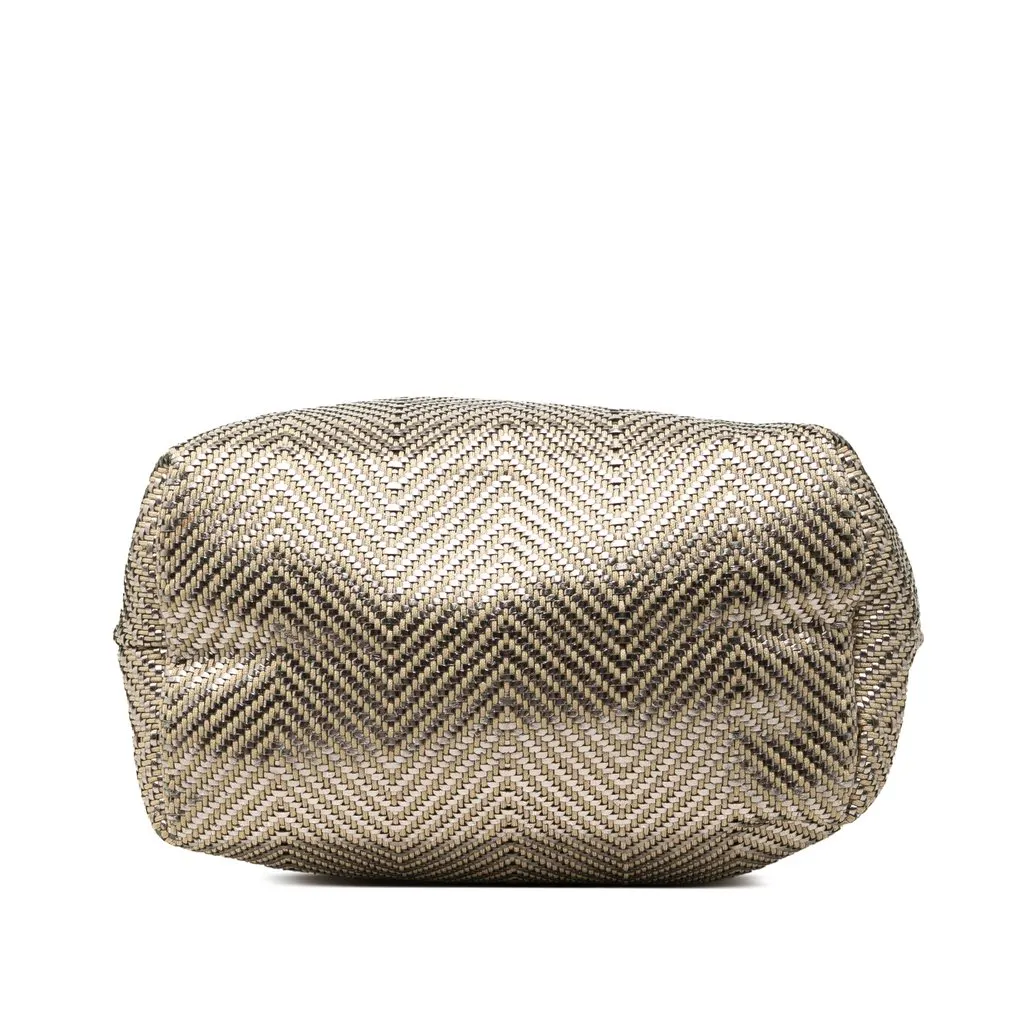 Hermès Polyester and Leather Chennai MM Beige Very good - Inside View