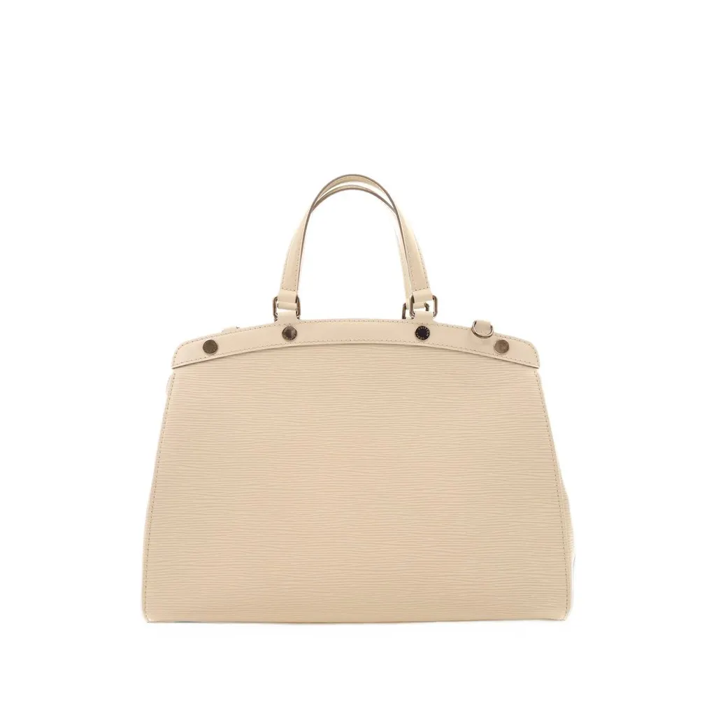 Louis Vuitton Epi Brea MM White Leather Very good - Back View