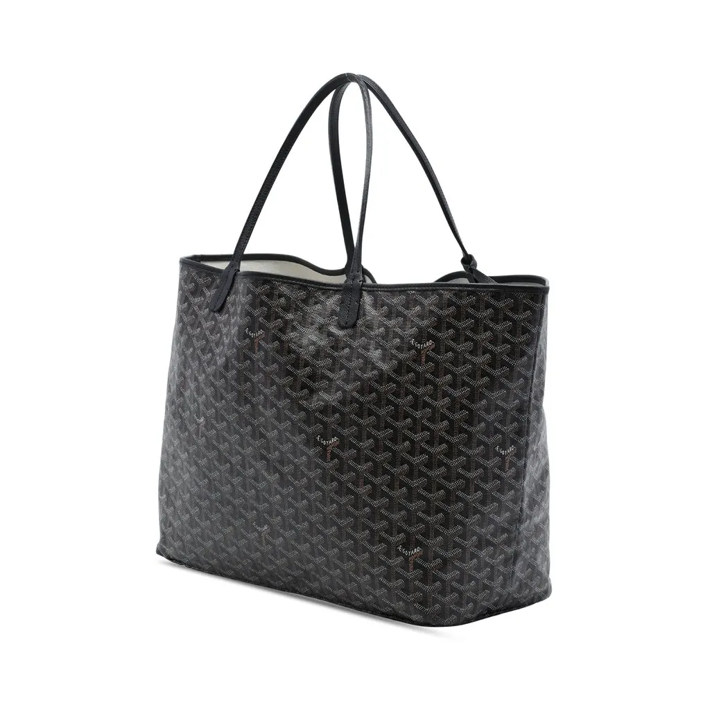 Goyard Goyardine Saint Louis GM Black Very good - Back View