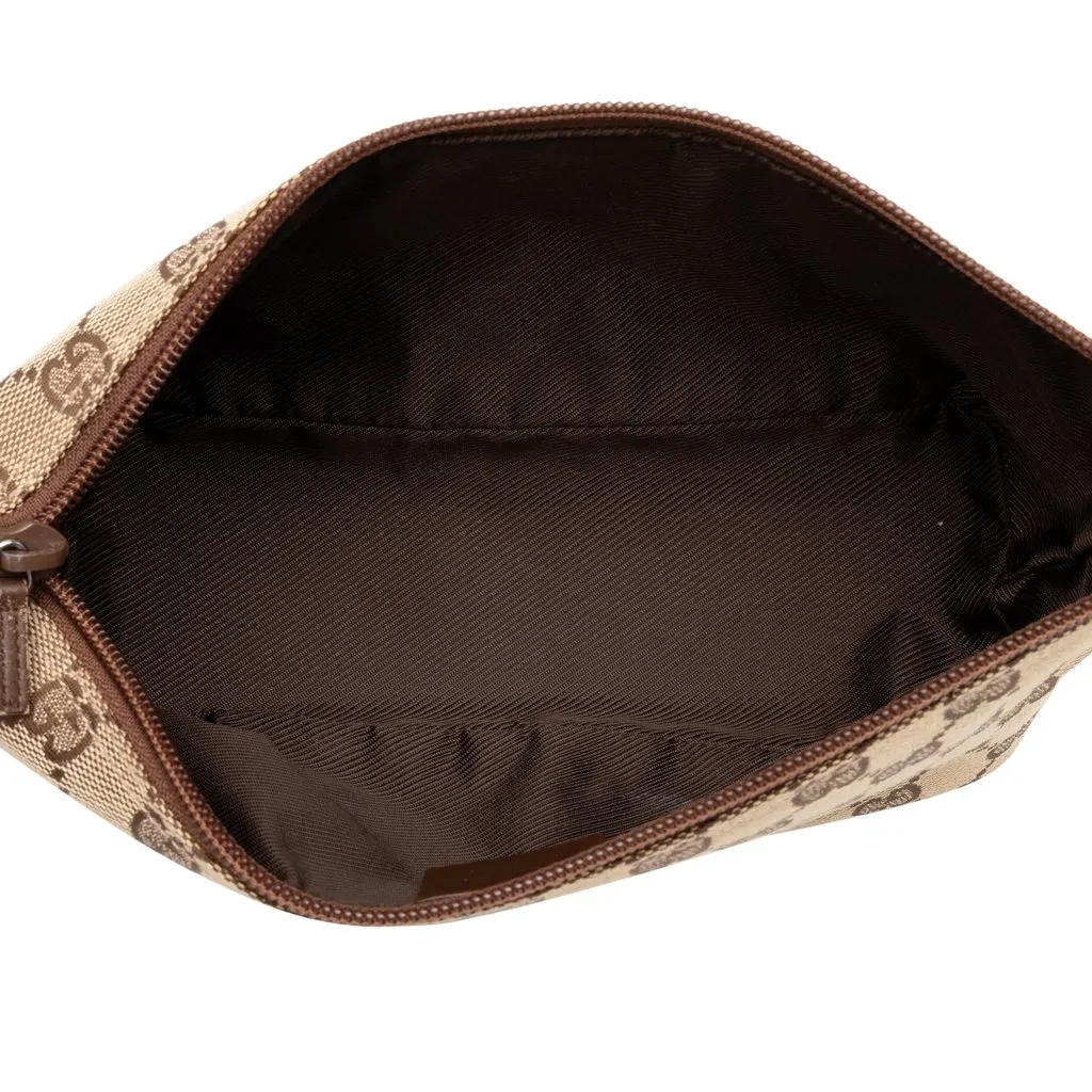 Gucci GG Canvas Boat Beige Canvas Very good - Model View