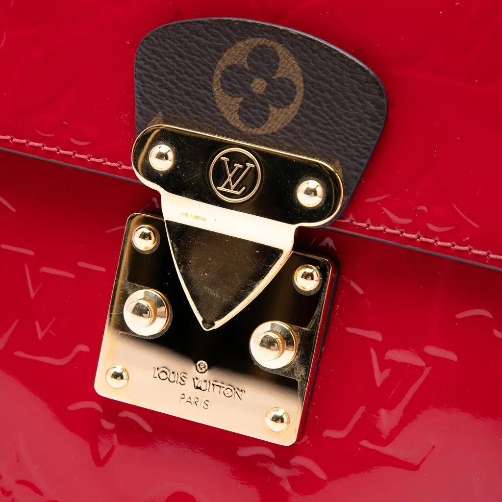 Louis Vuitton Monogram Vernis Spring Street Red Leather Very good - Box View
