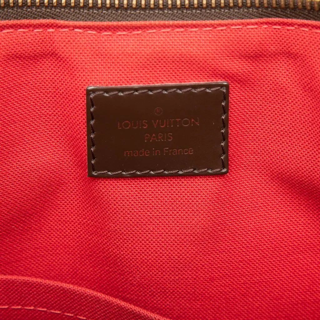 Louis Vuitton Damier Ebene Siena MM Brown Very good - Box View
