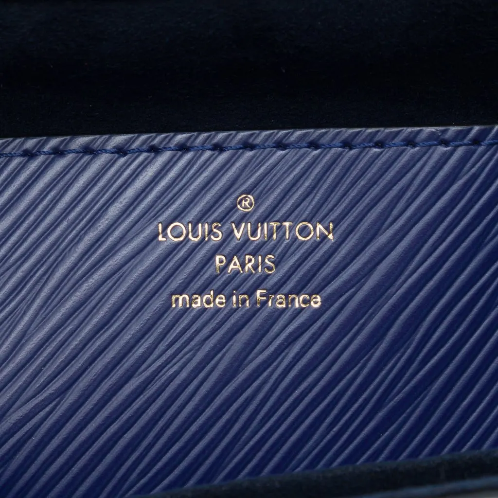 Louis Vuitton Epi Owl Twist MM Blue Leather Very good - Box View