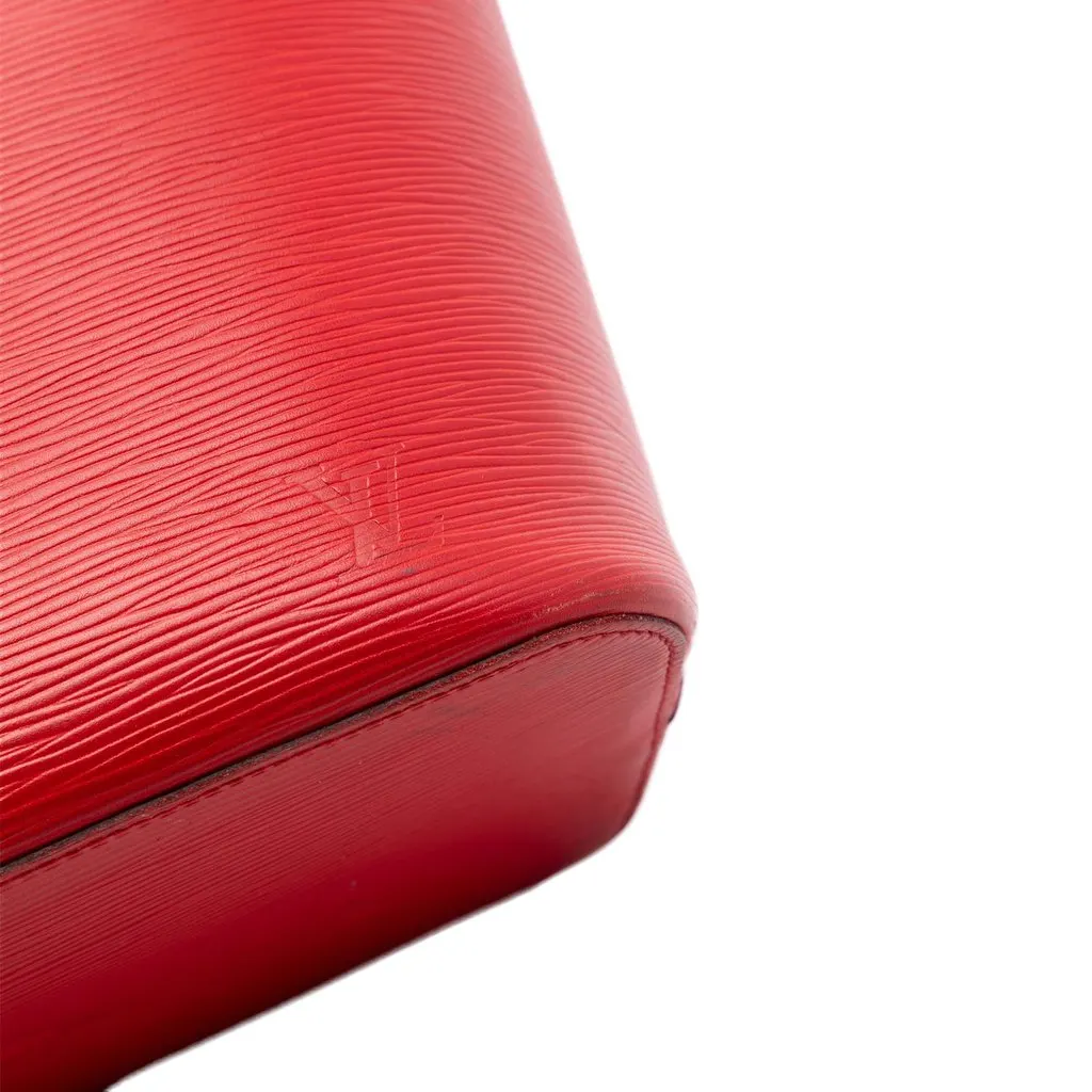 Louis Vuitton Epi Neverfull MM Red Leather Very good - Box View