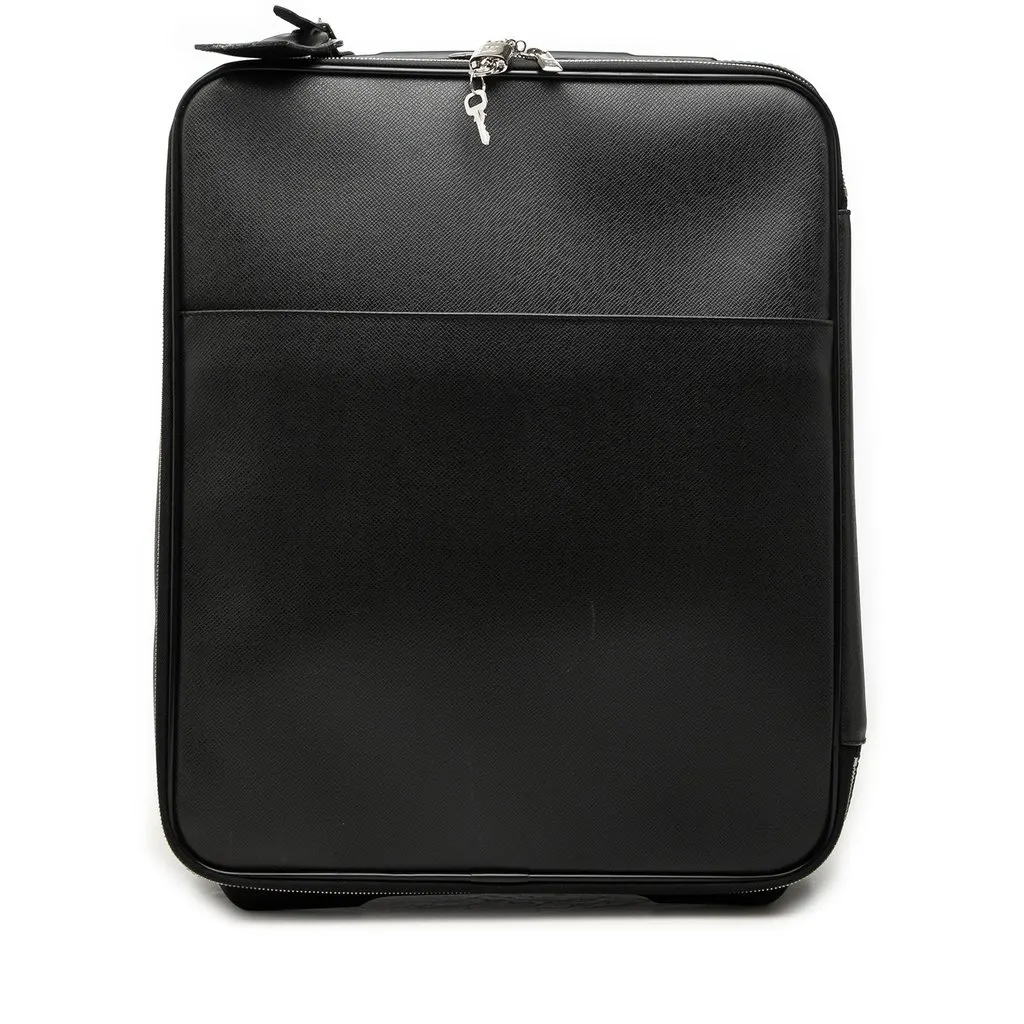 Louis Vuitton Taiga Pegase 45 Black Leather Very good - Front View