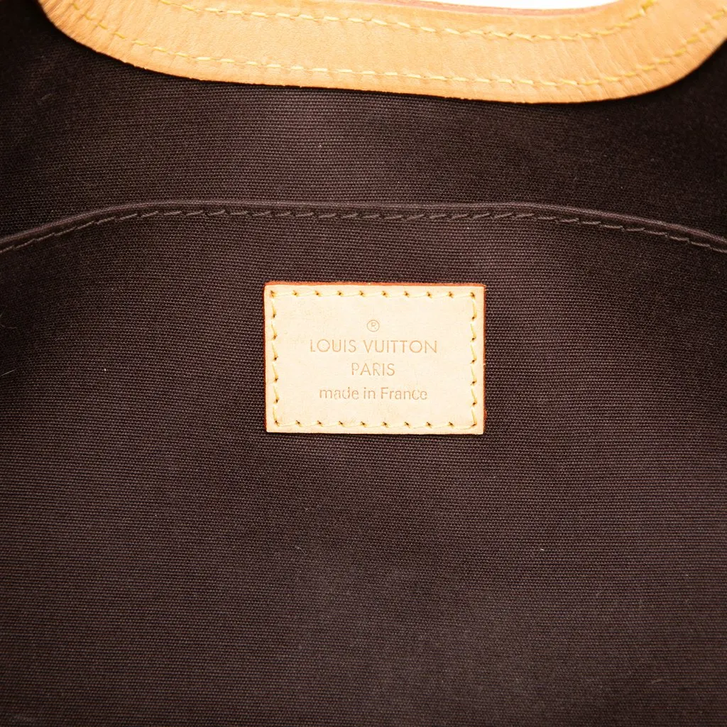 Louis Vuitton Monogram Vernis Roxbury Drive Purple Leather Good - Box View