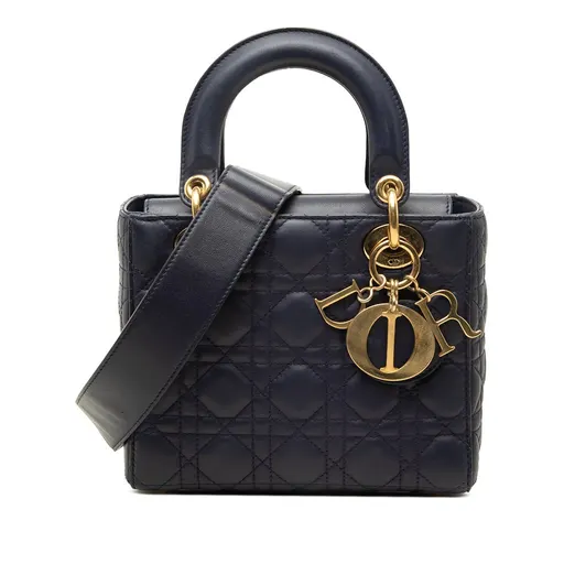 Dior صغيرة جلد الحمل كاناج My ABC ليدي ديور