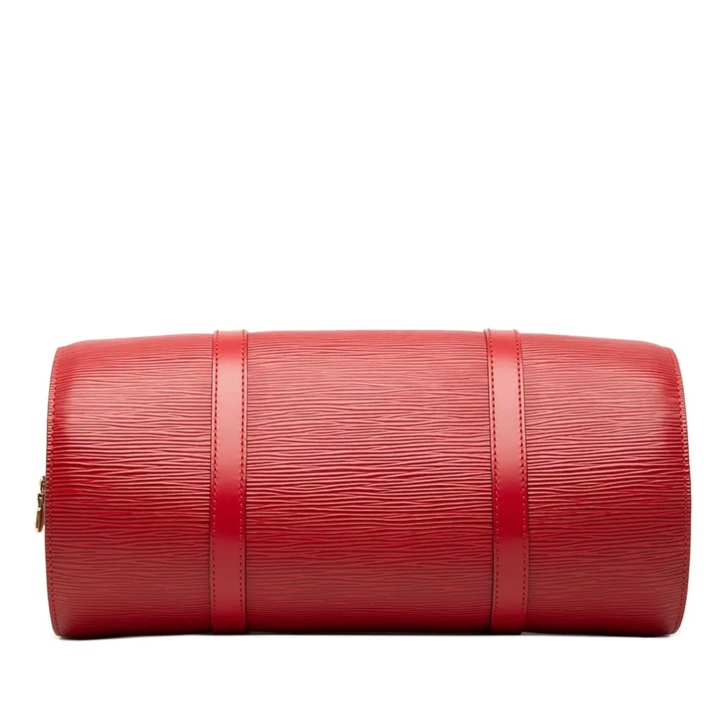 Louis Vuitton Epi Soufflot Red Leather Very good - Inside View