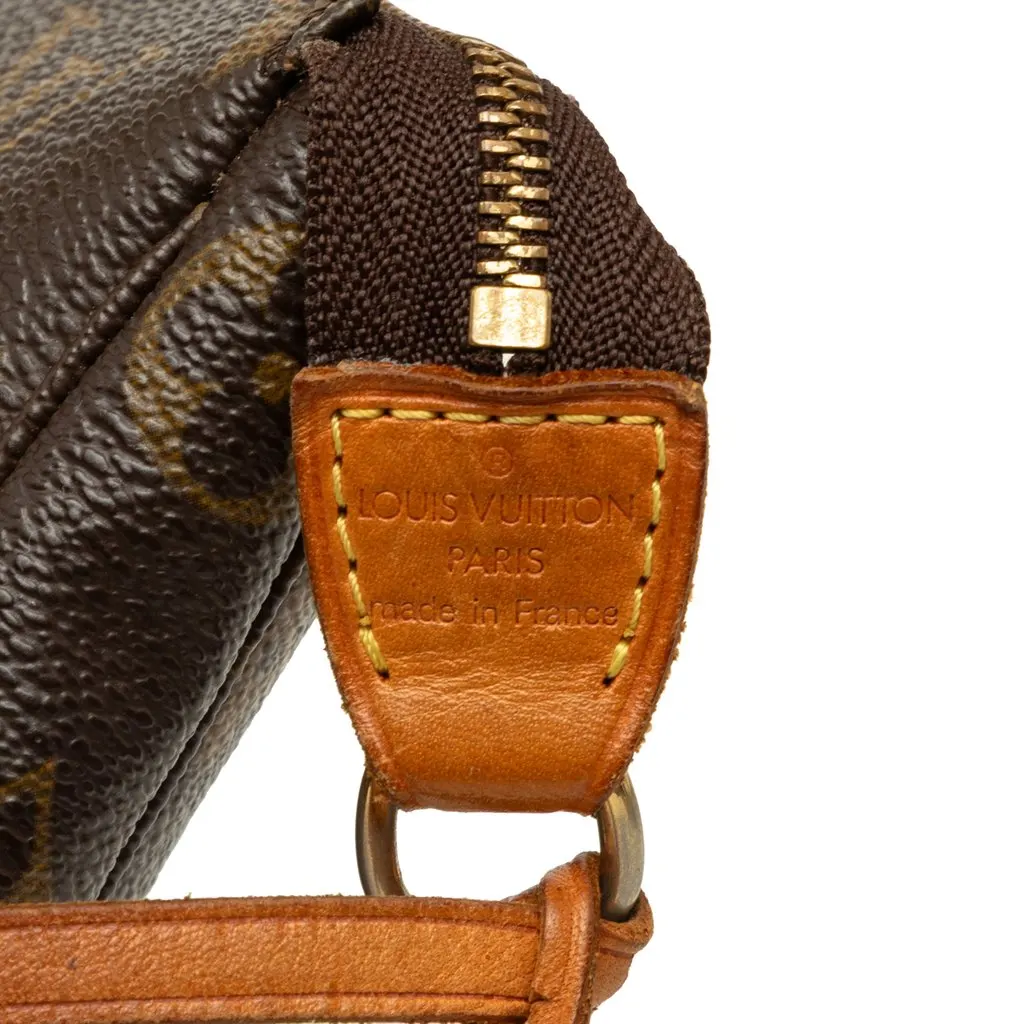 Louis Vuitton Monogram Pochette Accessoires Brown Canvas Very good - Box View