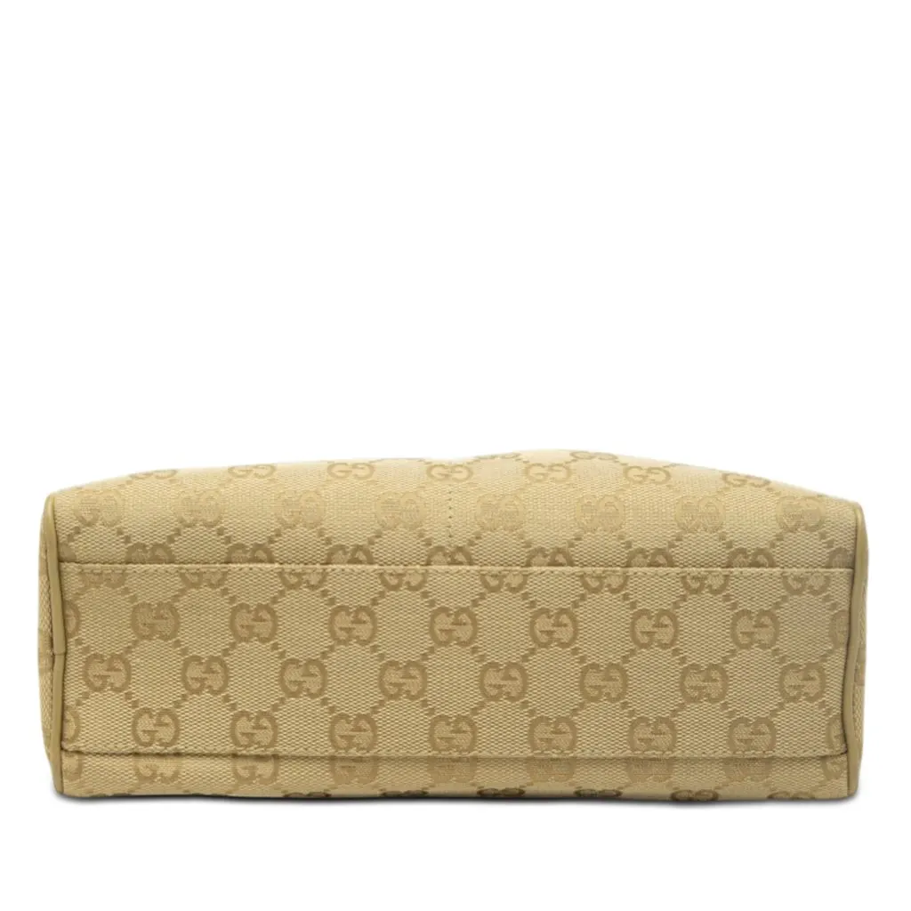 Gucci GG Canvas Shoulder Bag Beige Very good - Inside View