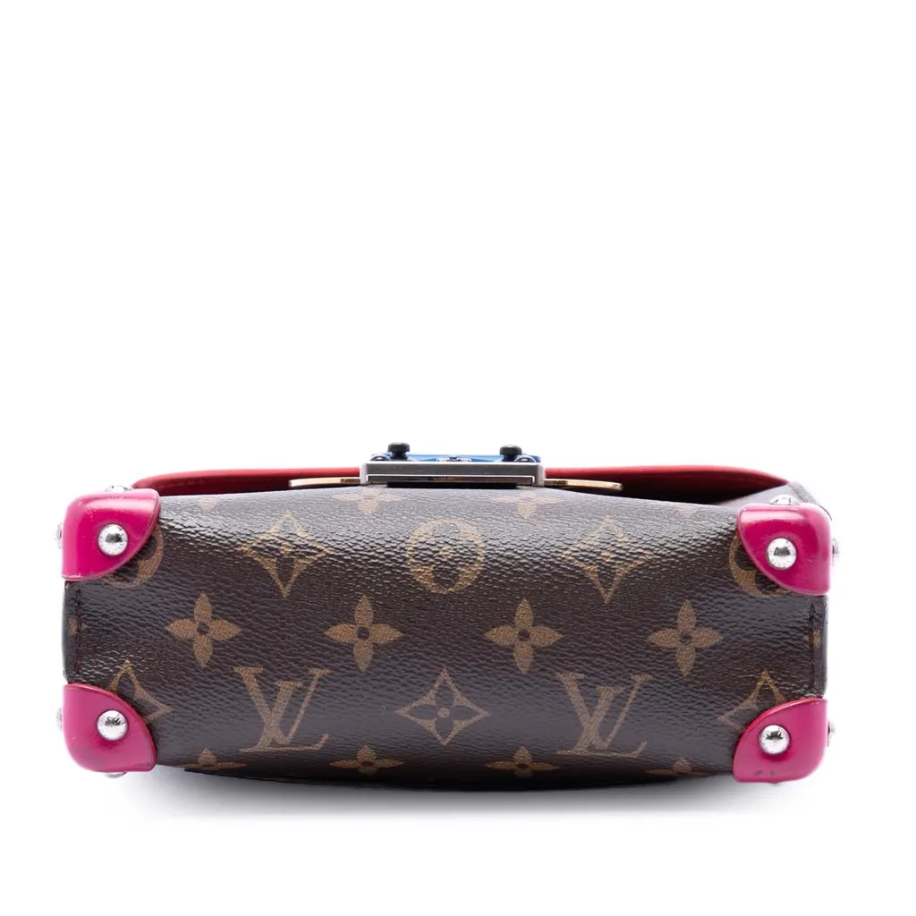 Louis Vuitton Monogram Tribal Mask Pochette PM Brown Very good - Inside View