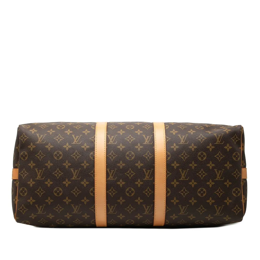 Louis Vuitton Monogram Keepall Bandouliere 50 Brown Very good - Inside View