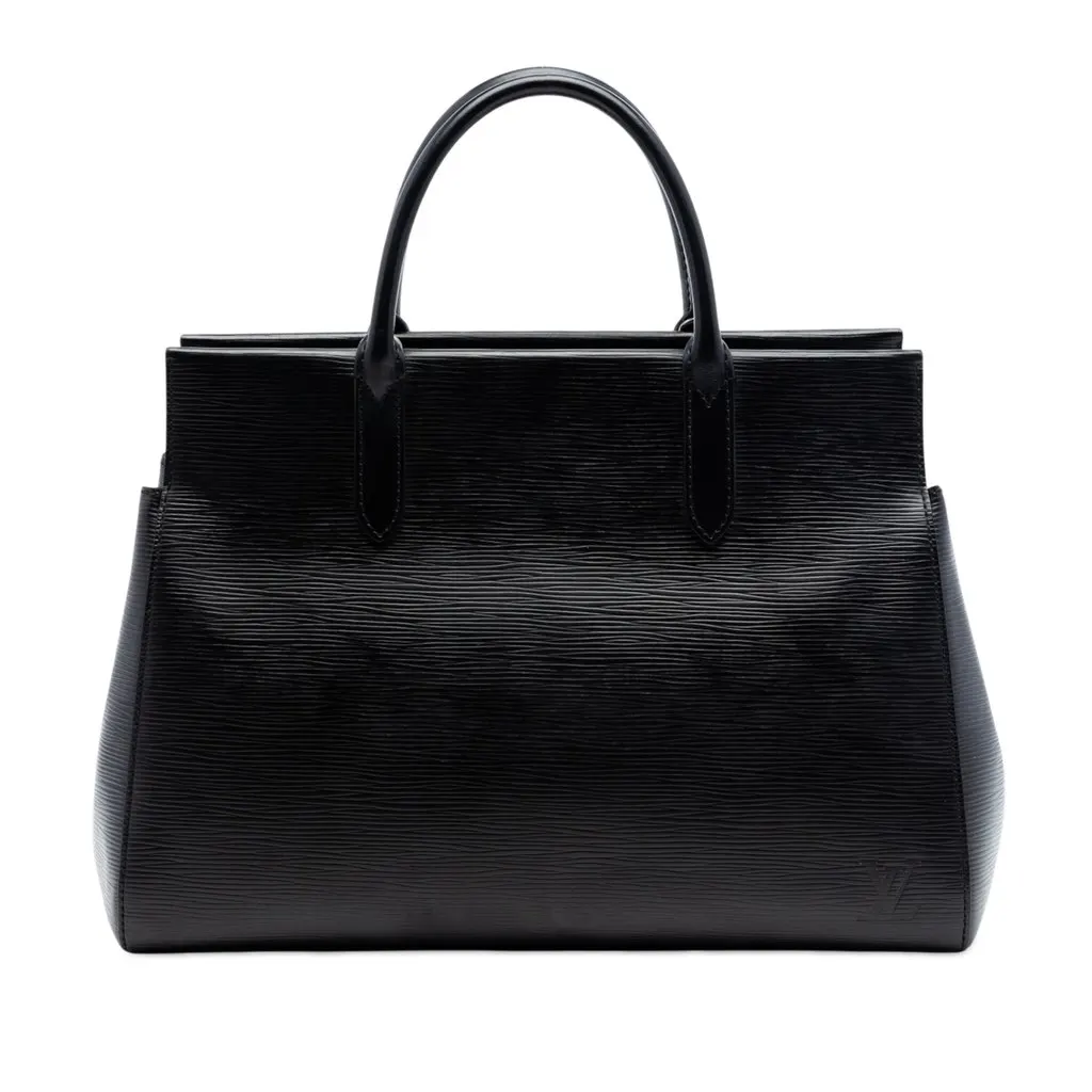 Louis Vuitton Epi Marly MM Black Leather Very good - Front View