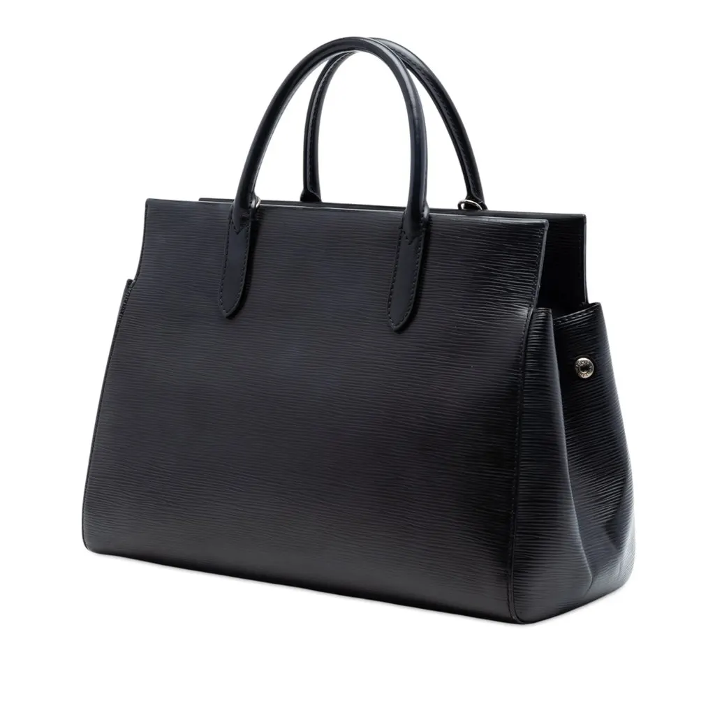 Louis Vuitton Epi Marly MM Black Leather Very good - Back View