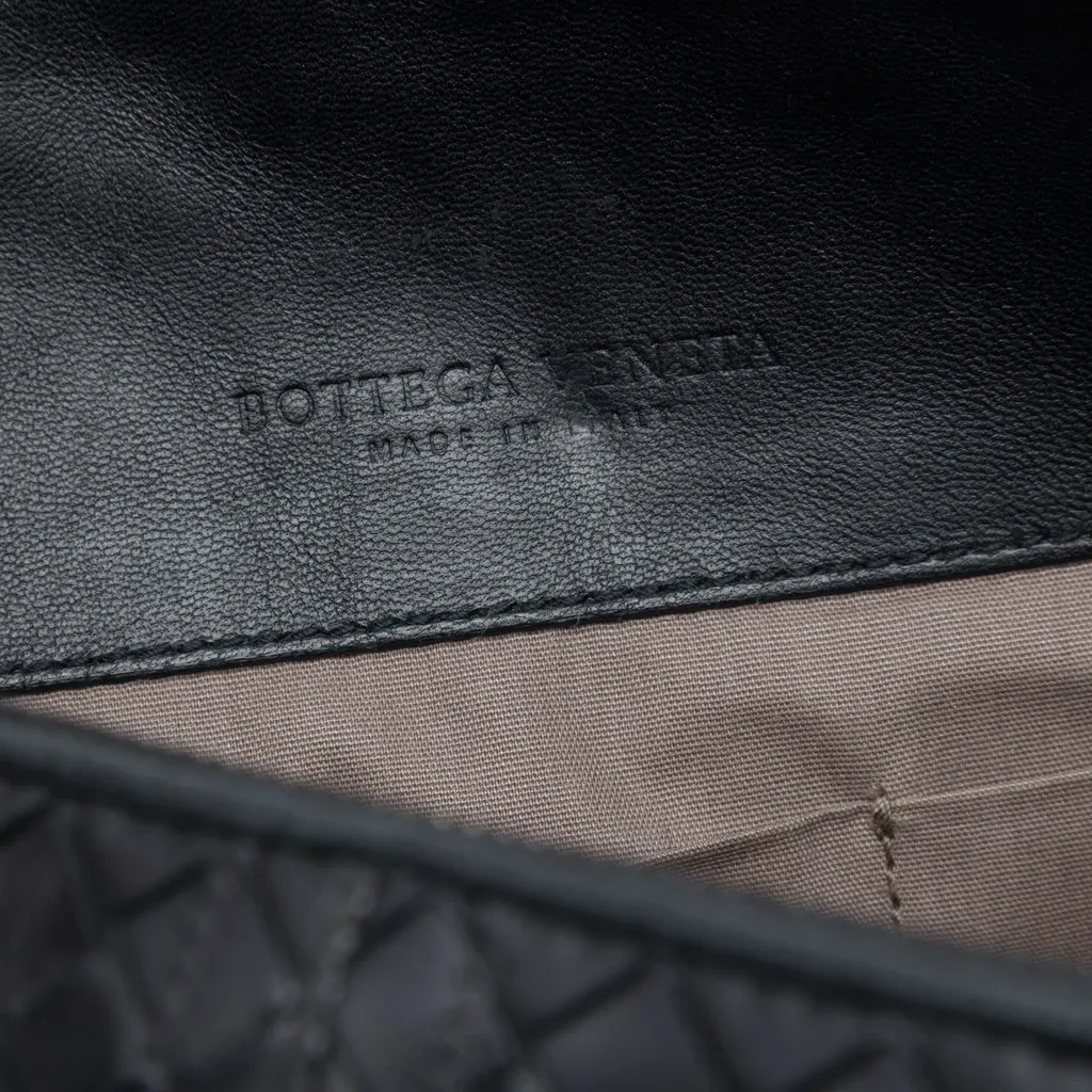 Bottega Veneta Nappa Intrecciato Metropolis Document Case Black Leather Very good - Box View