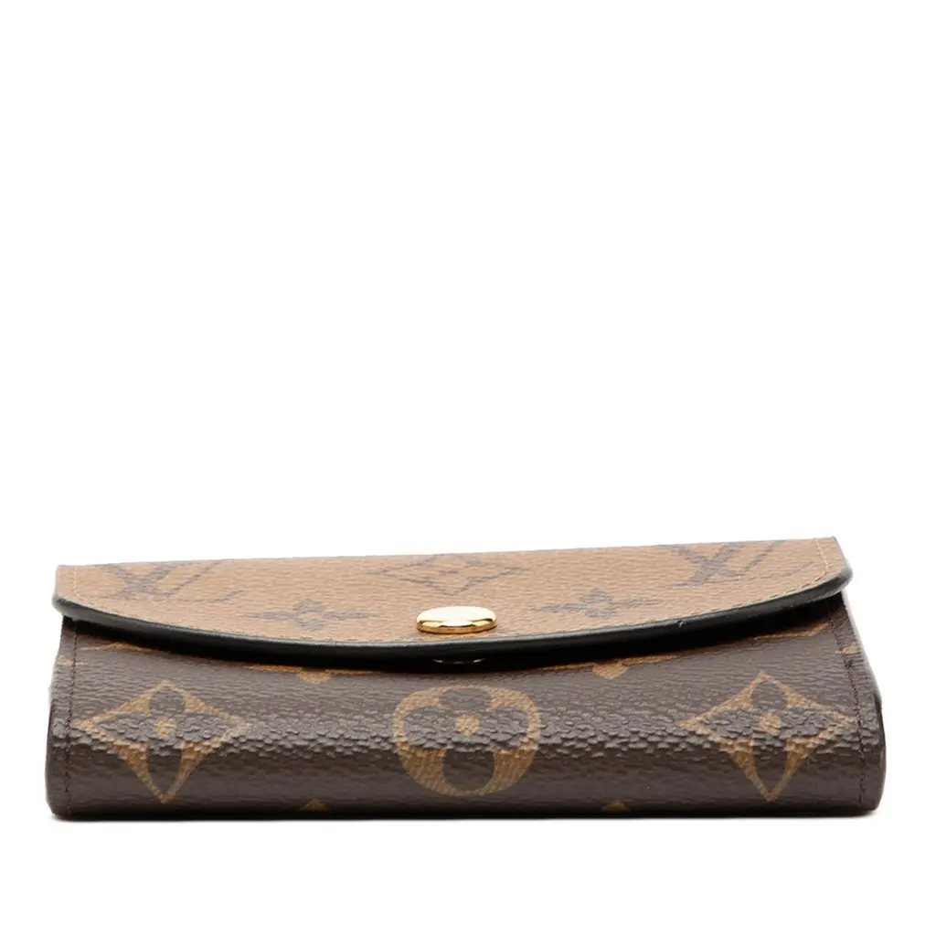 Louis Vuitton Monogram Reverse Rosalie Coin Purse Brown Very good - Inside View