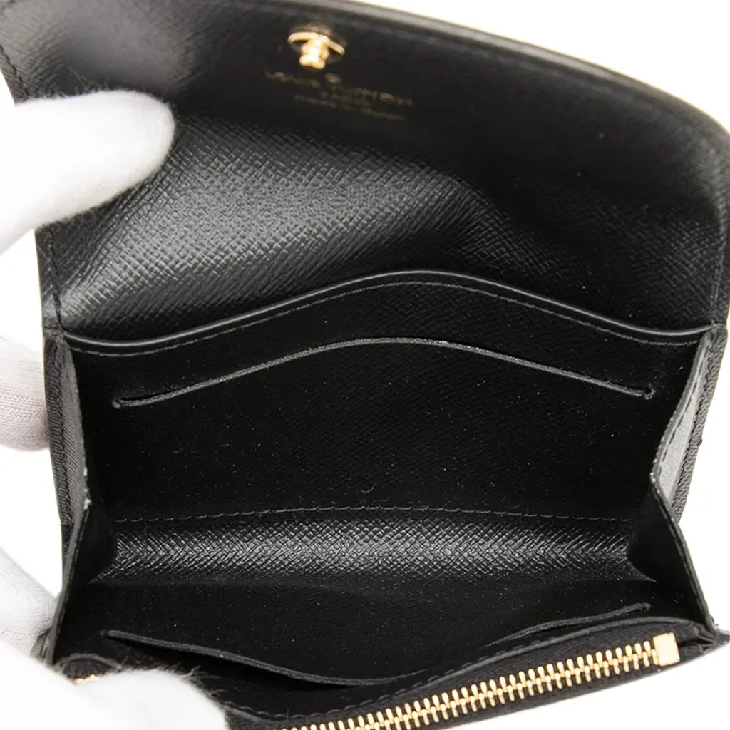 Louis Vuitton Monogram Reverse Rosalie Coin Purse Brown Very good - Model View
