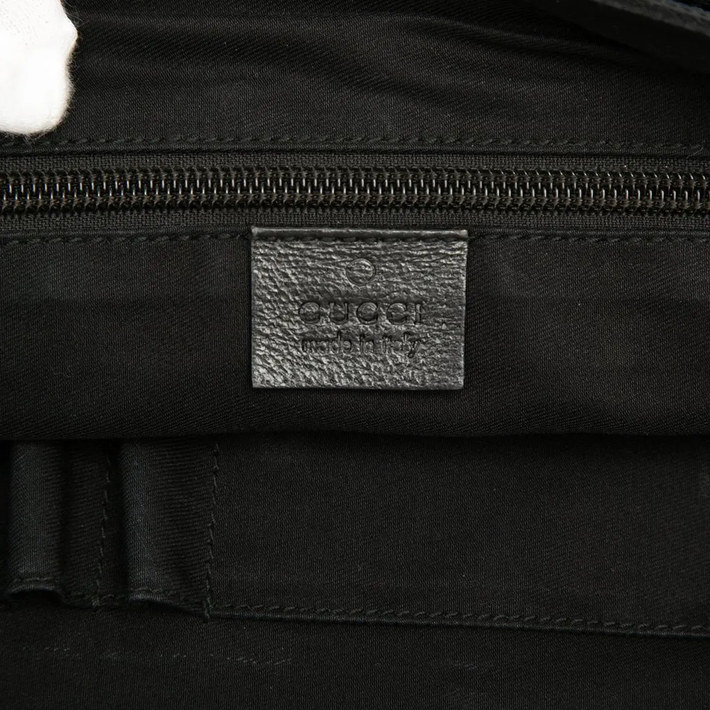 Gucci GG Canvas Crossbody Black Canvas Good - Box View
