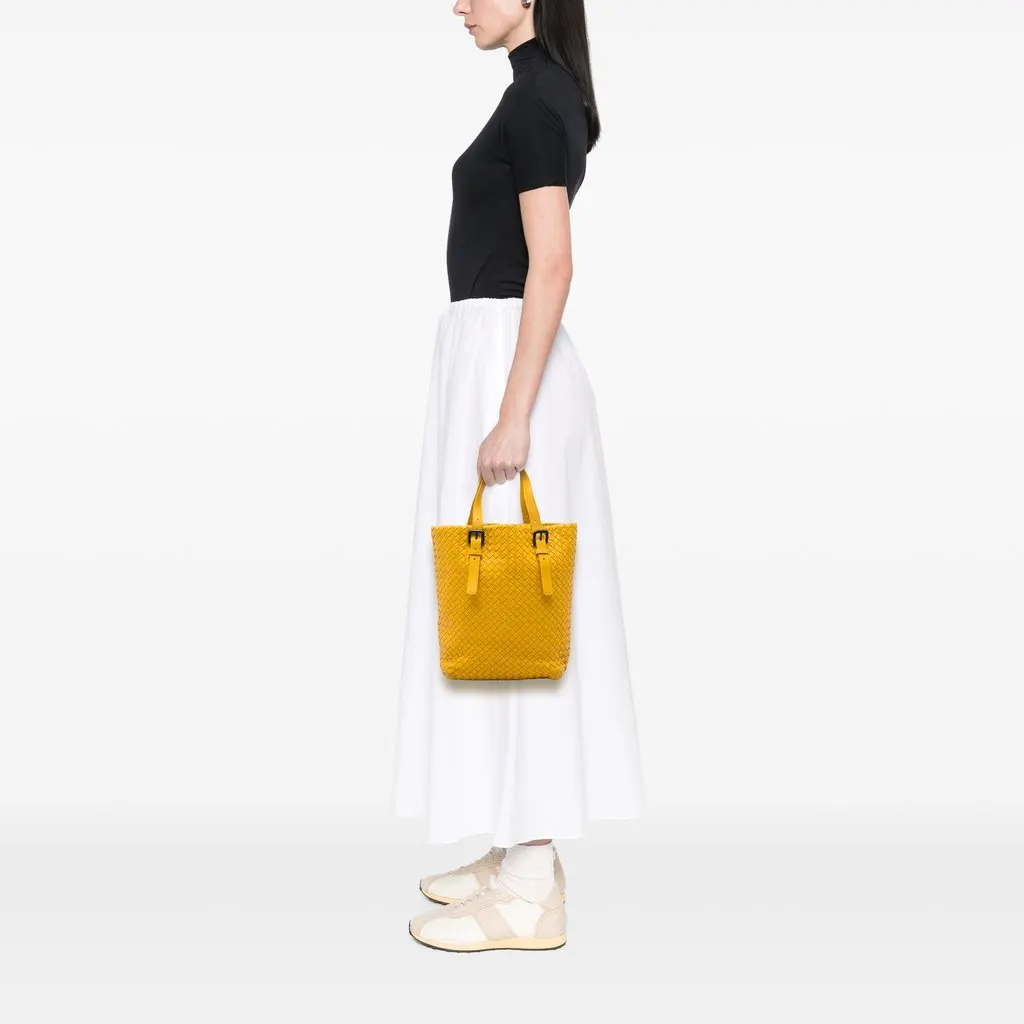 Bottega Veneta Nappa Intrecciato Tote Yellow Leather Very good - Box View