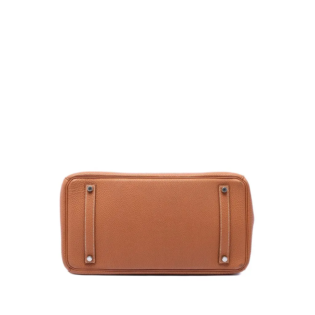 Hermès Togo Birkin Retourne 35 Brown Leather Very good - Inside View