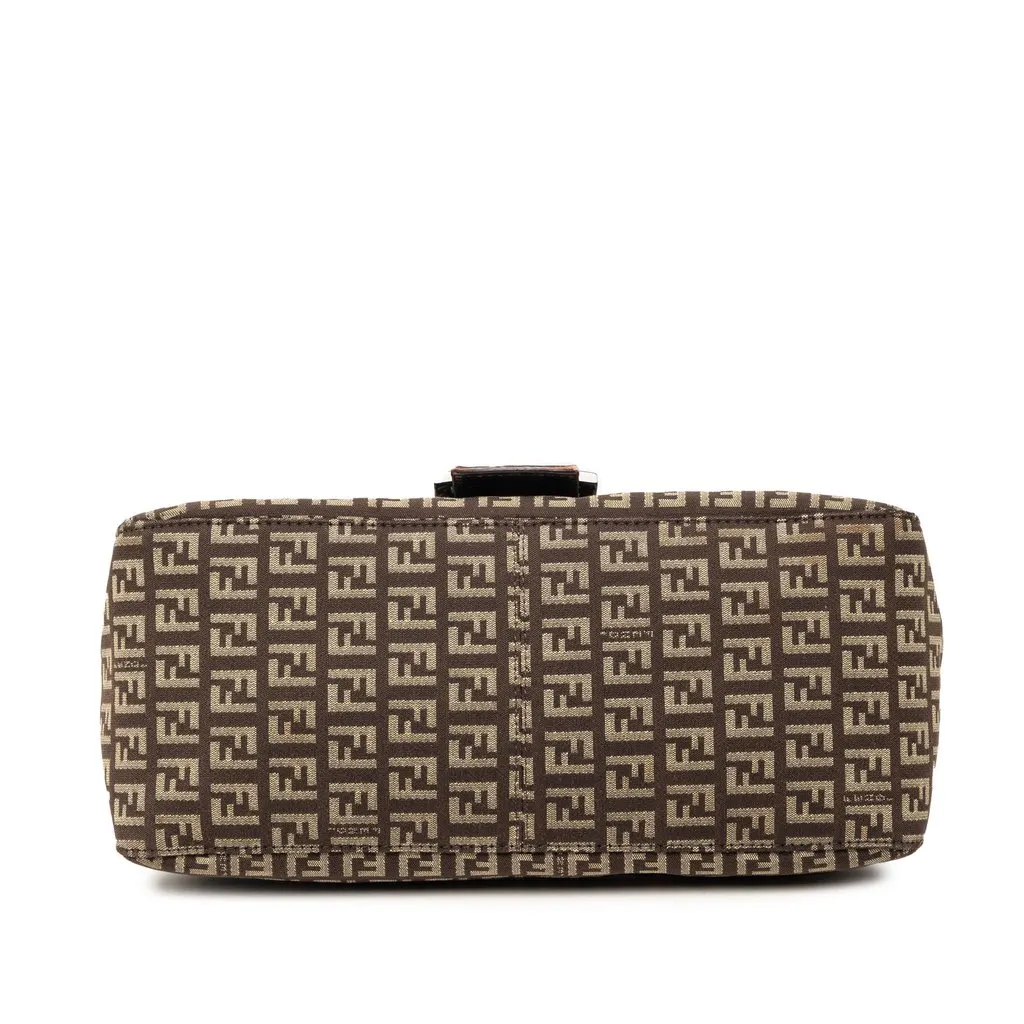 Fendi Zucchino Canvas Mamma Forever Brown Good - Inside View