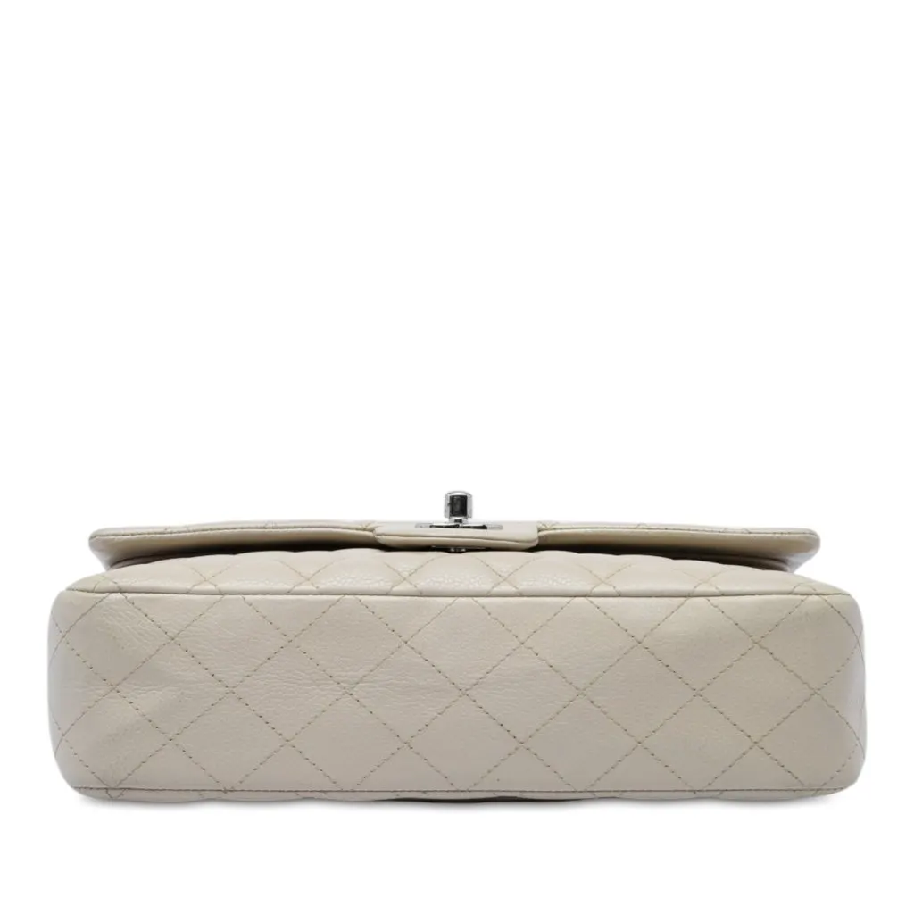Chanel Medium Classic Caviar Double Flap MultiColor Leather Very good - Inside View