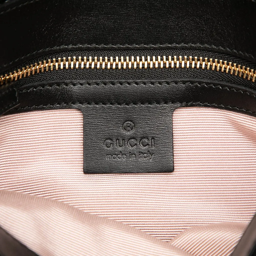 Gucci Small Calfskin Arli Crossbody Black Leather Very good - Box View