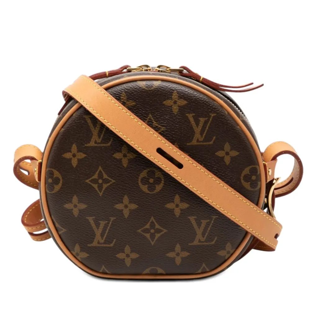 Louis Vuitton Monogram Boite Chapeau Souple PM Brown Very good - Front View