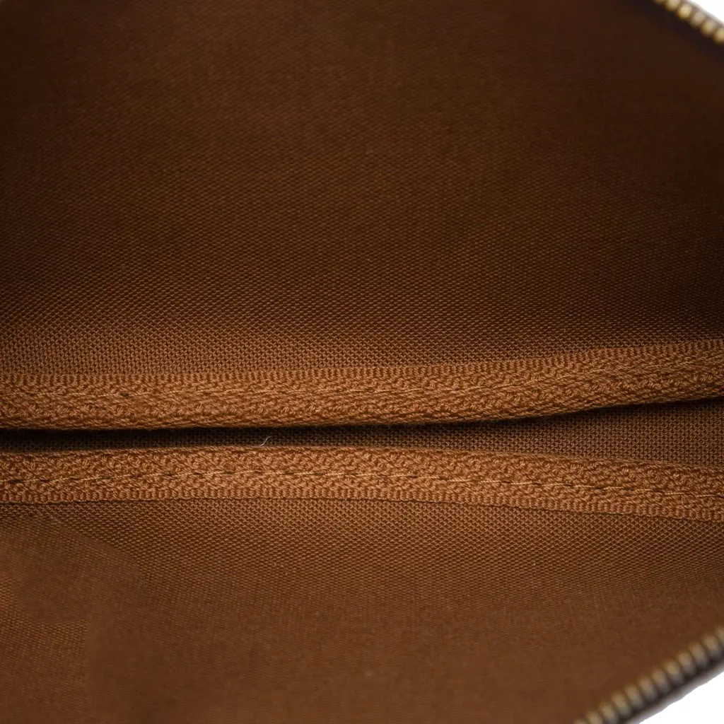 Louis Vuitton Monogram Pochette Accessoires Brown Very good - Model View