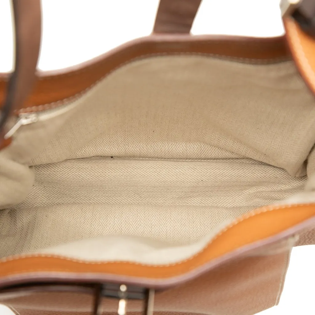 Hermès Clemence Marwari PM Brown Leather Very good - Model View