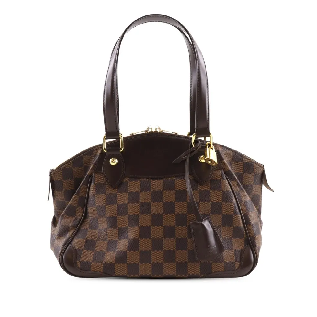 Louis Vuitton Damier Ebene Verona PM Brown Very good - Front View