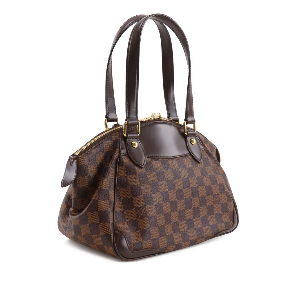Louis Vuitton Damier Ebene Verona PM Brown Very good - Back View