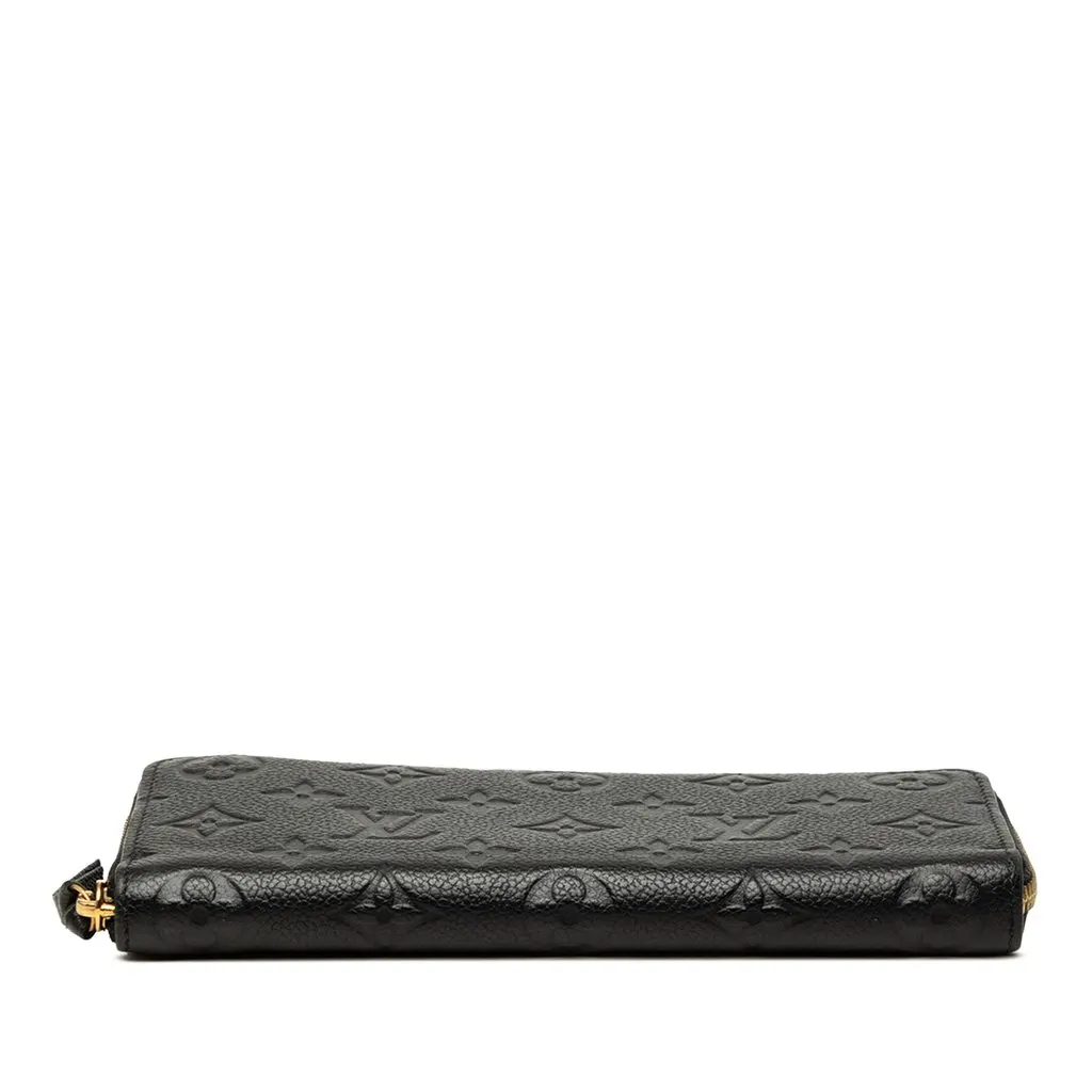 Louis Vuitton Monogram Empreinte Clemence Wallet Black Leather Very good - Inside View