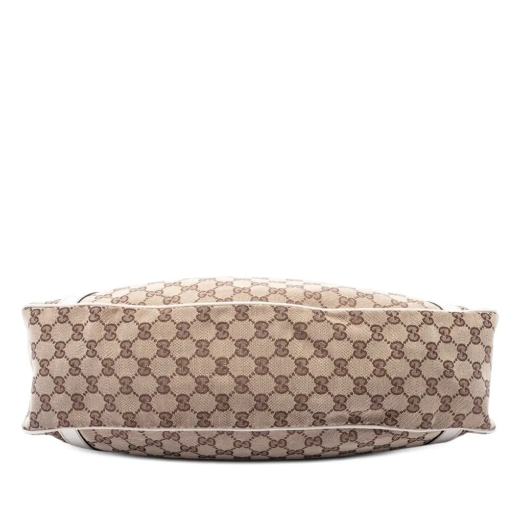 Gucci GG Canvas Twins Shoulder Bag Brown Very good - Inside View