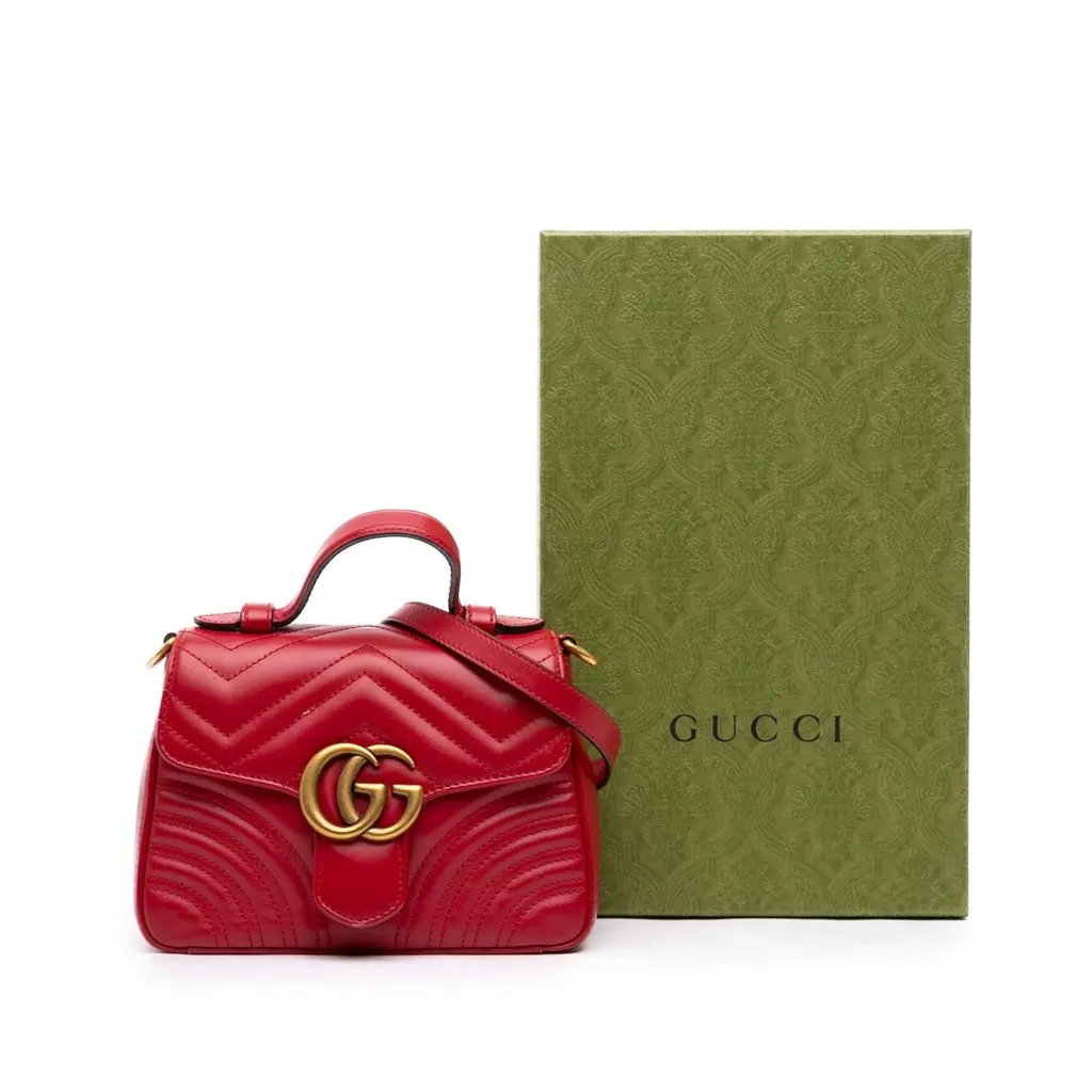 Gucci Mini GG Marmont Matelasse Leather | Libas Collective
