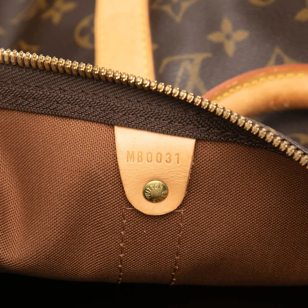 Louis Vuitton Monogram Keepall Bandouliere 50 Brown Good - Box View