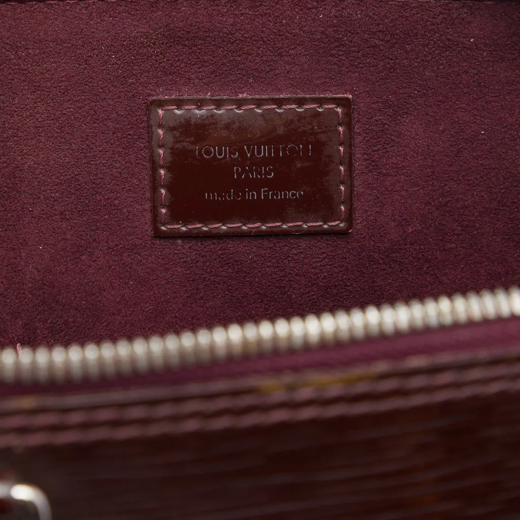 Louis Vuitton Electric Epi Alma PM Purple Leather Very good - Box View