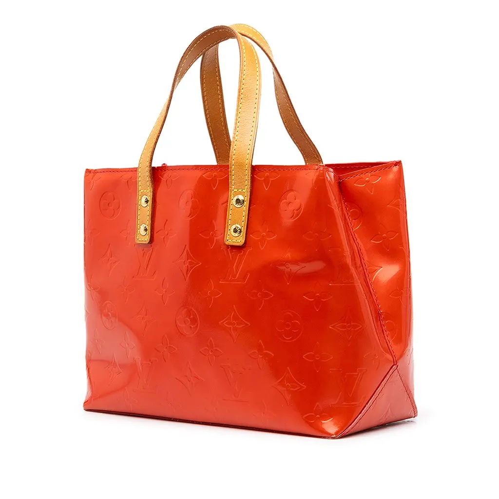 Louis Vuitton Monogram Vernis Reade PM Red Leather Good - Back View