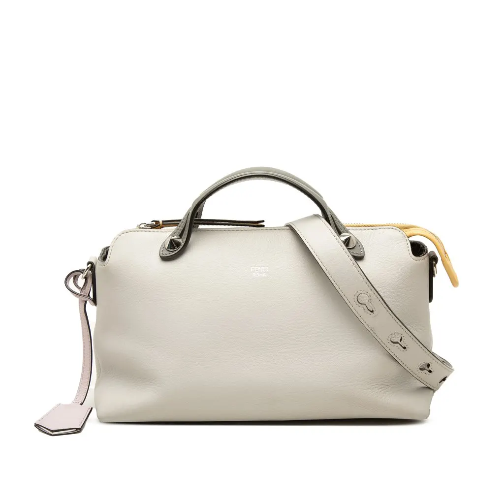 Fendi Medium Tricolor Leather By The Way Satchel MultiColor Leather Very good - Front View