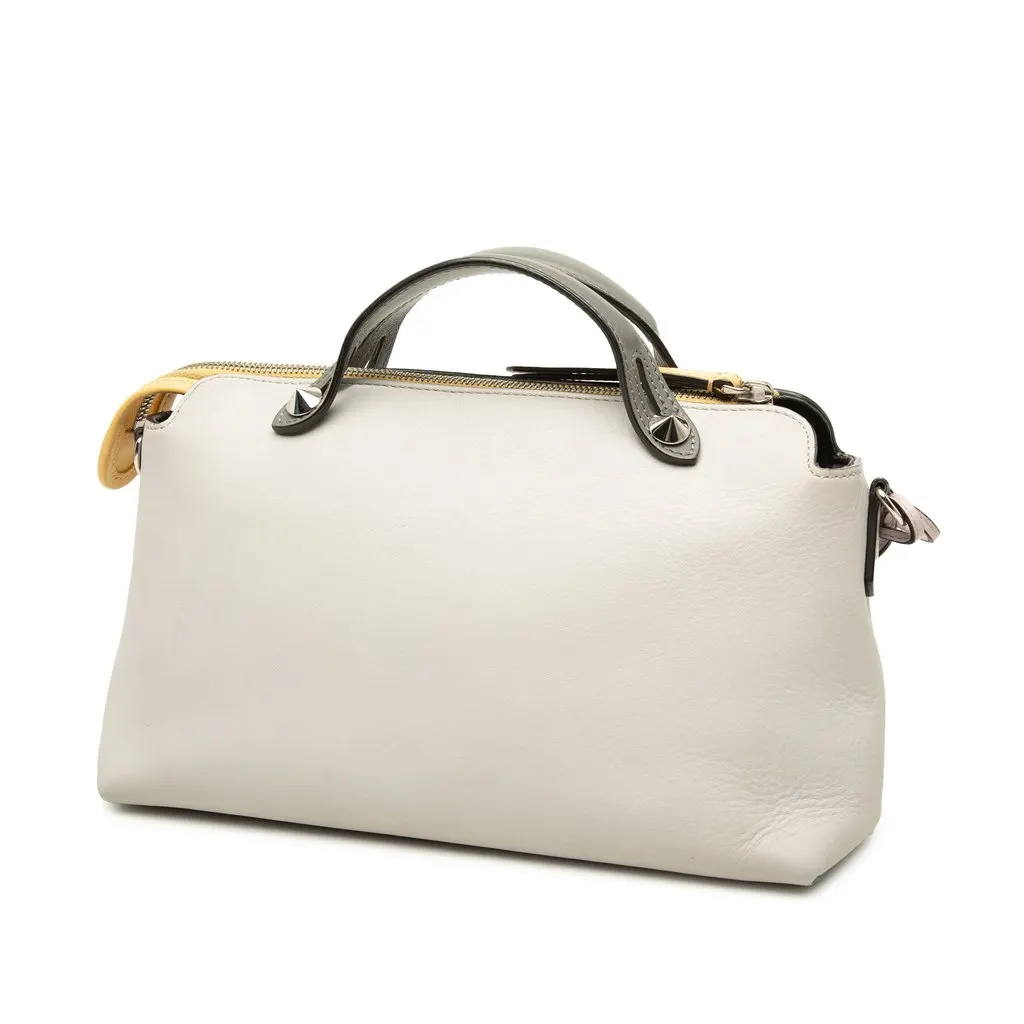 Fendi Medium Tricolor Leather By The Way Satchel MultiColor Leather Very good - Back View