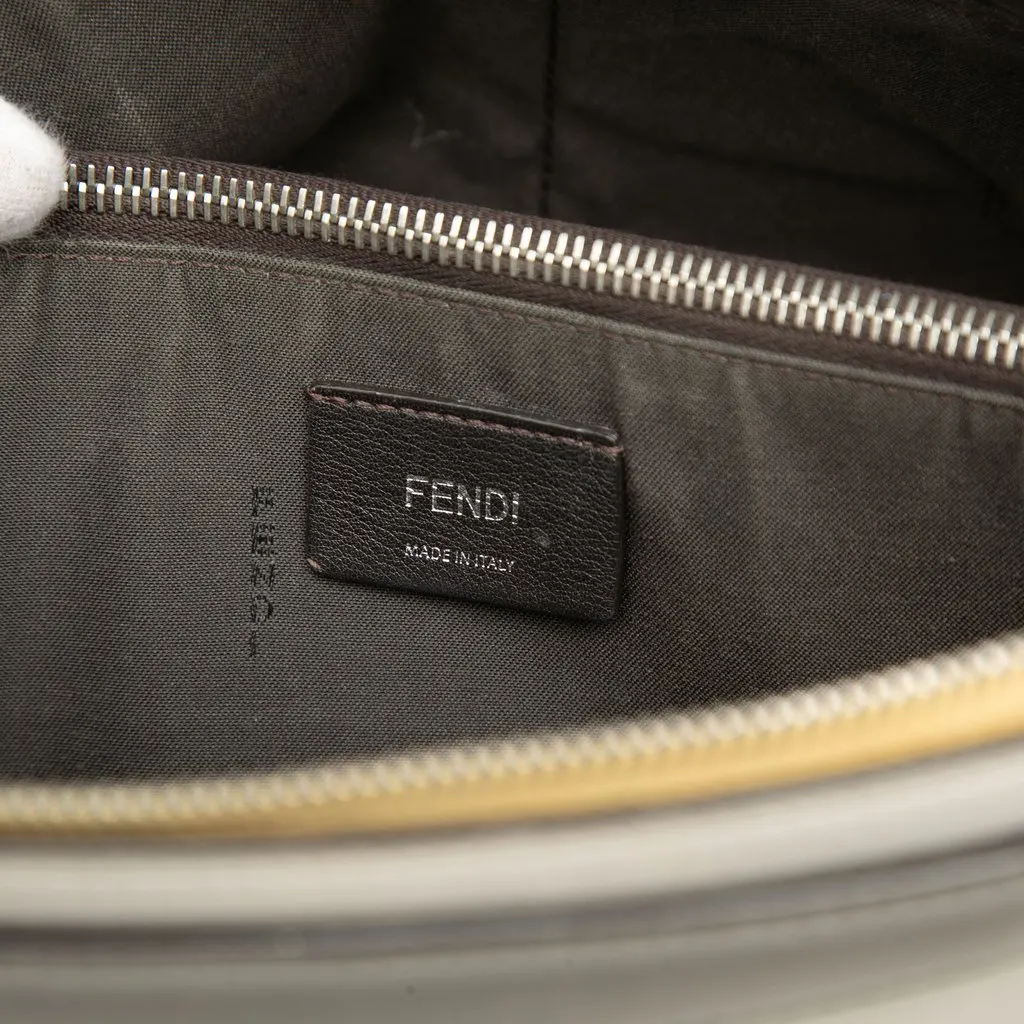 Fendi Medium Tricolor Leather By The Way Satchel MultiColor Leather Very good - Box View