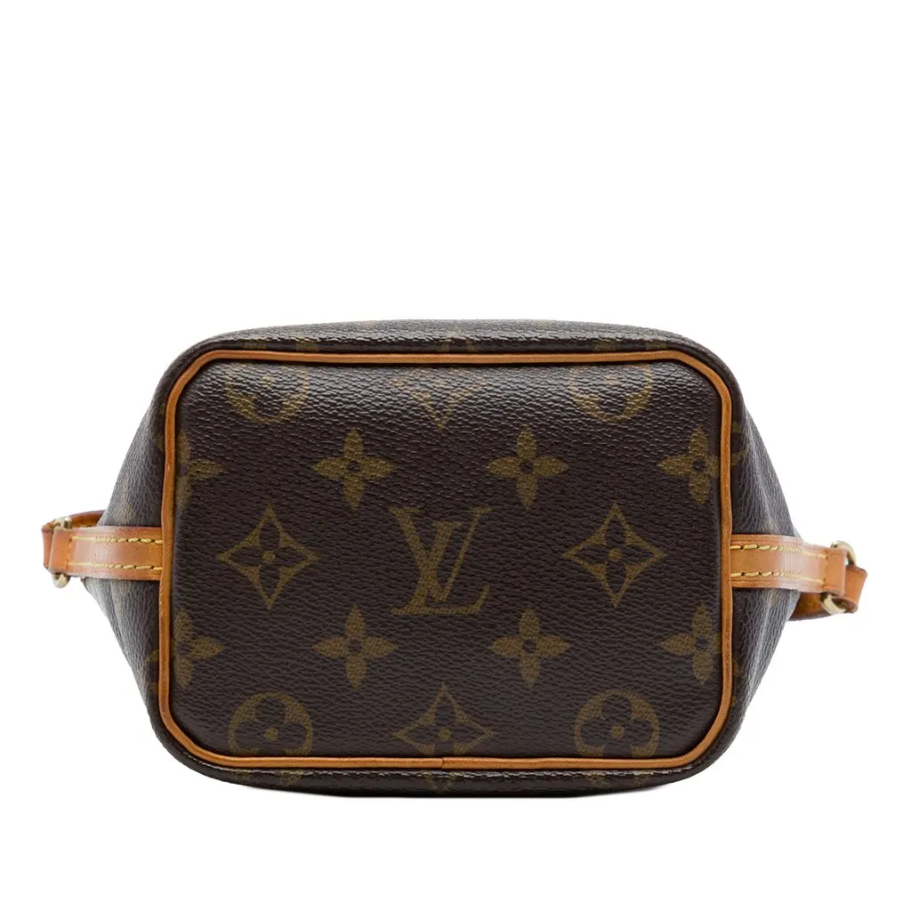 Louis Vuitton Monogram Nano Noe Brown Canvas Very good - Inside View