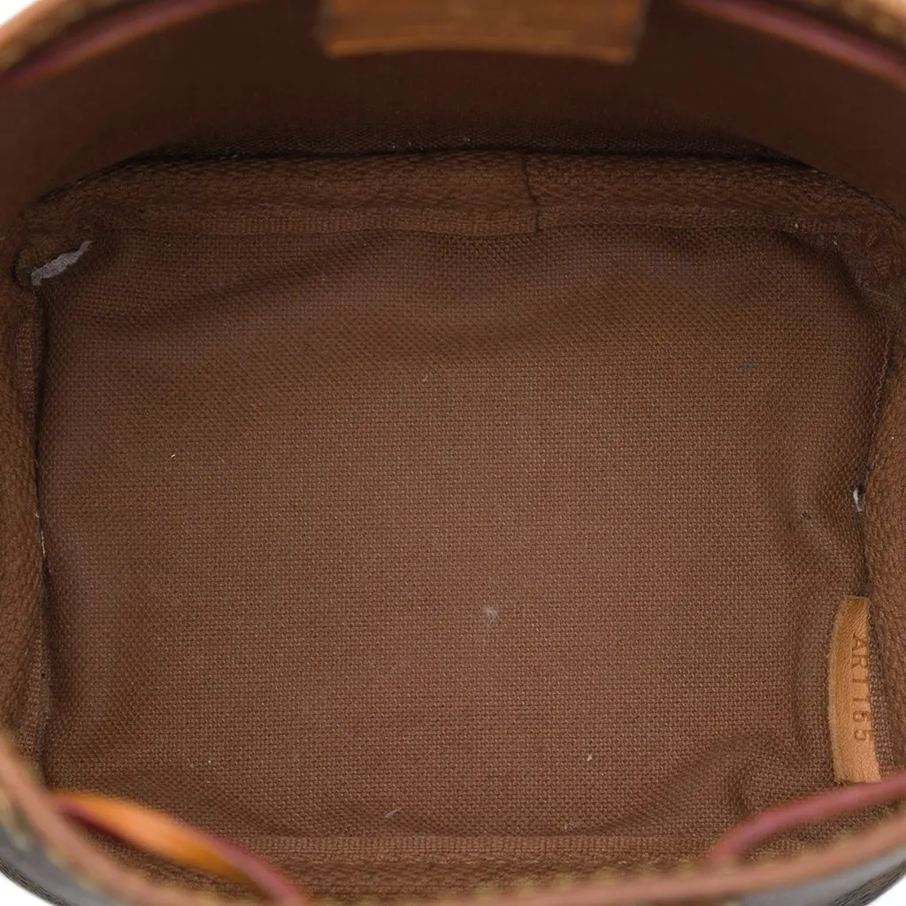 Louis Vuitton Monogram Nano Noe Brown Canvas Very good - Model View