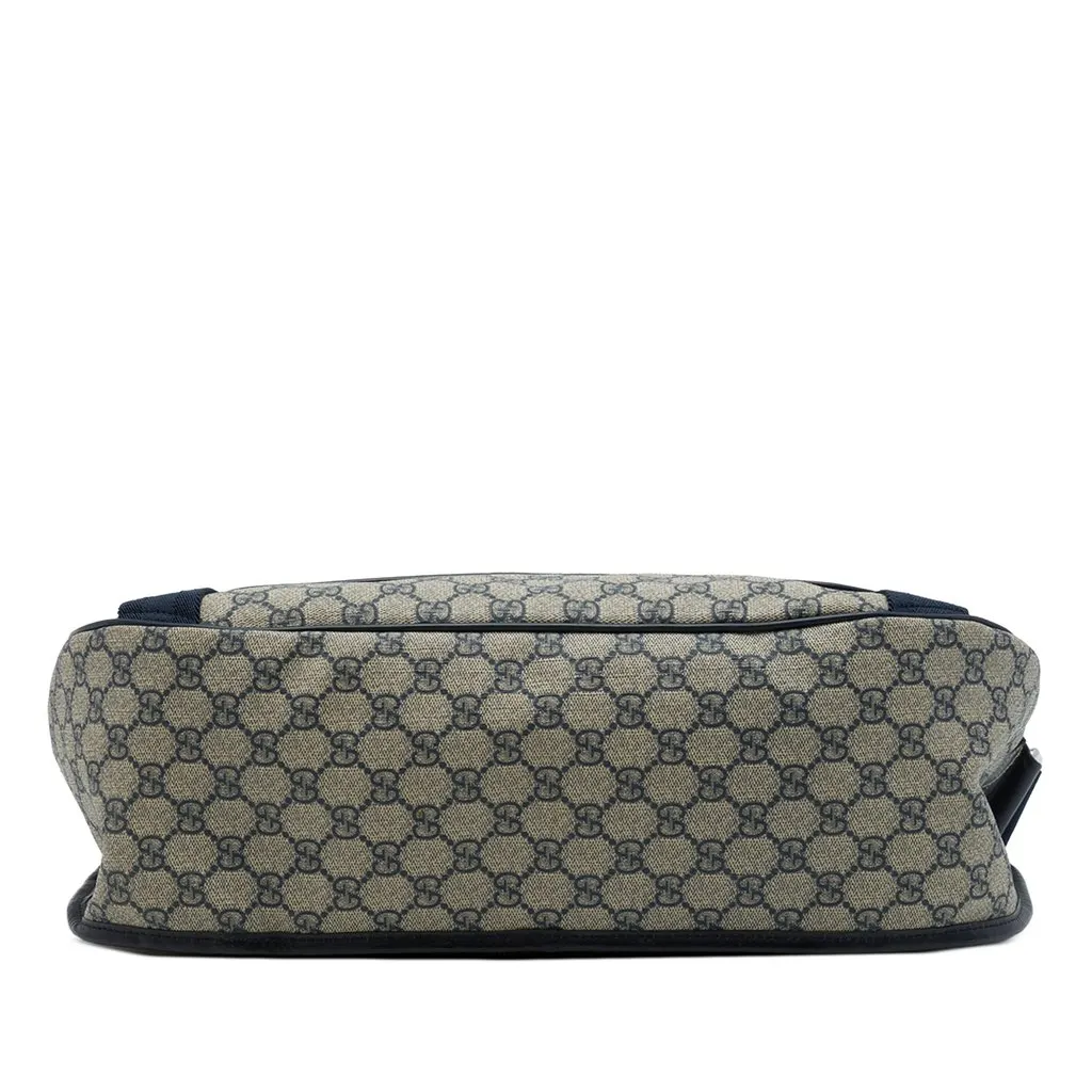Gucci GG Supreme Messenger Bag Beige Canvas Very good - Inside View
