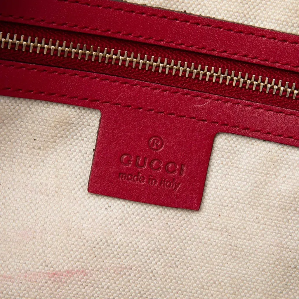 Gucci Medium GG Canvas Joy Boston Bag Beige Canvas Very good - Box View