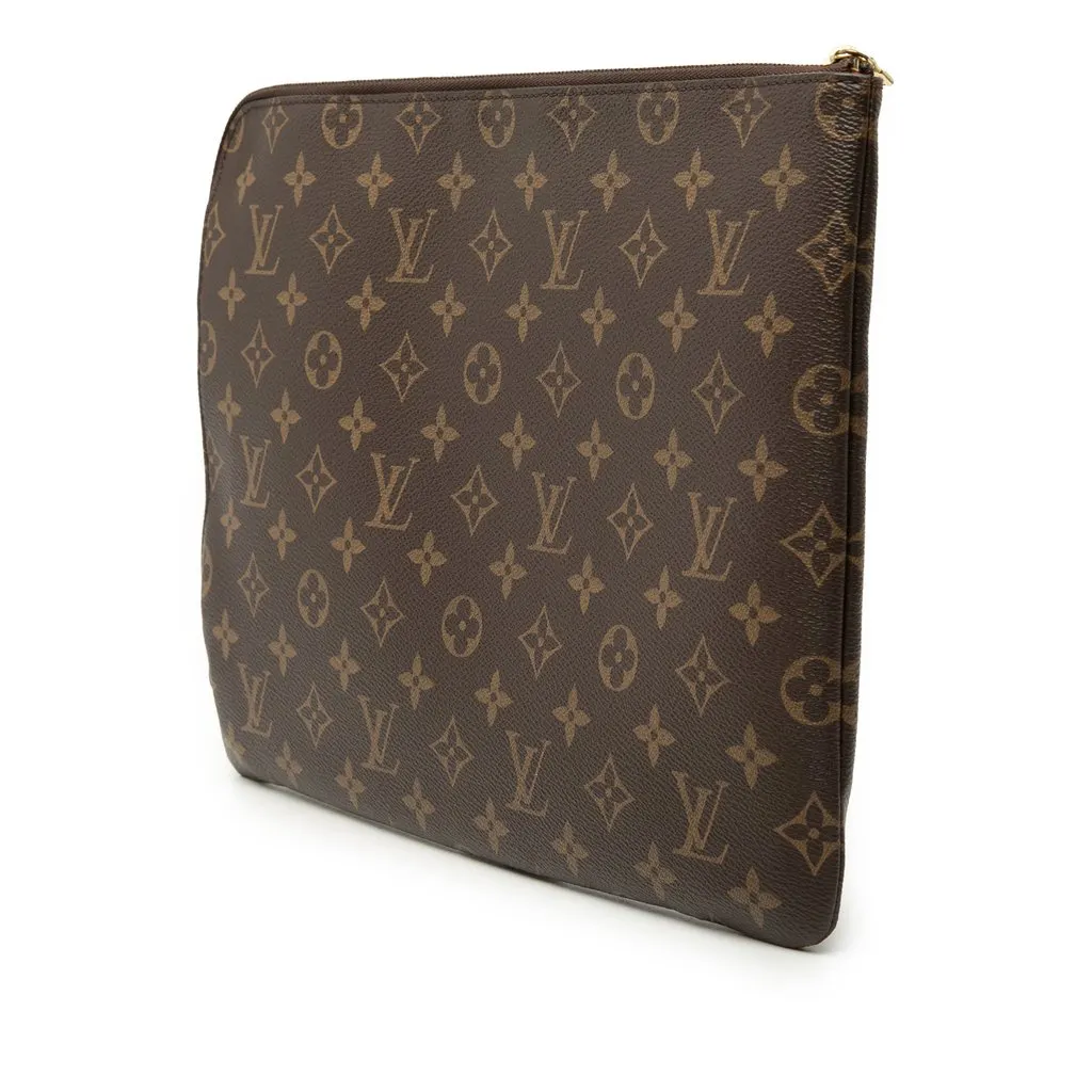 Louis Vuitton Monogram Etui Voyage MM Brown Very good - Back View